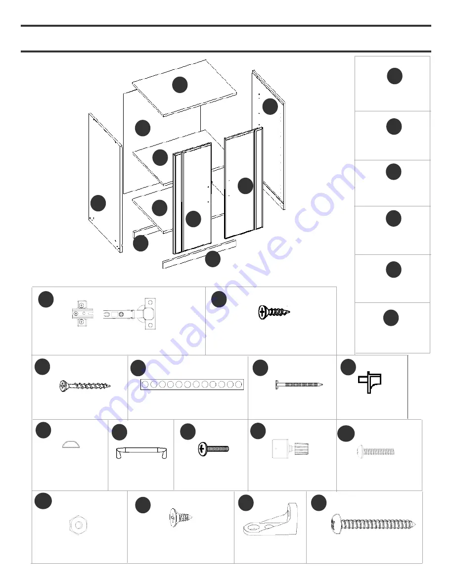 Emerson ClosetMaid 12741 Installation Instructions Manual Download Page 3