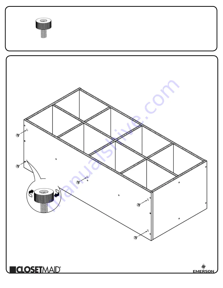 Emerson ClosetMaid 5061 Скачать руководство пользователя страница 11