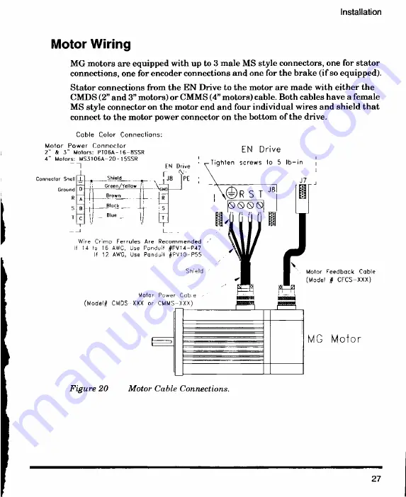 Emerson Control Techniques EN-204 Скачать руководство пользователя страница 39