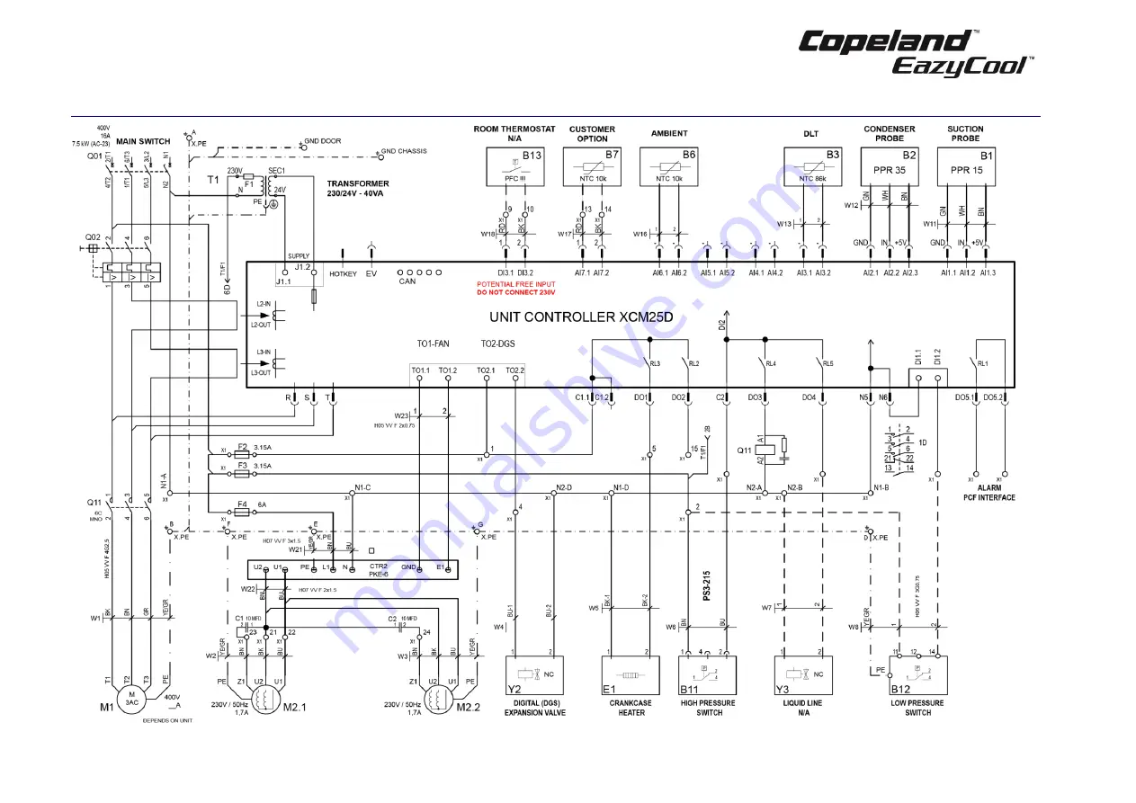 Emerson Copeland EazyCool ZXDI Series Скачать руководство пользователя страница 40