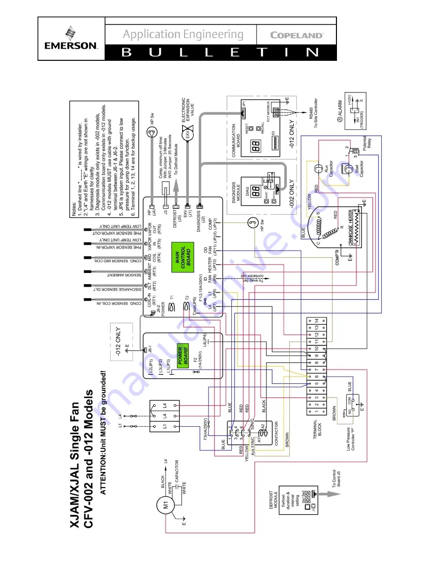 Emerson Copeland Scroll Series Manual Download Page 14