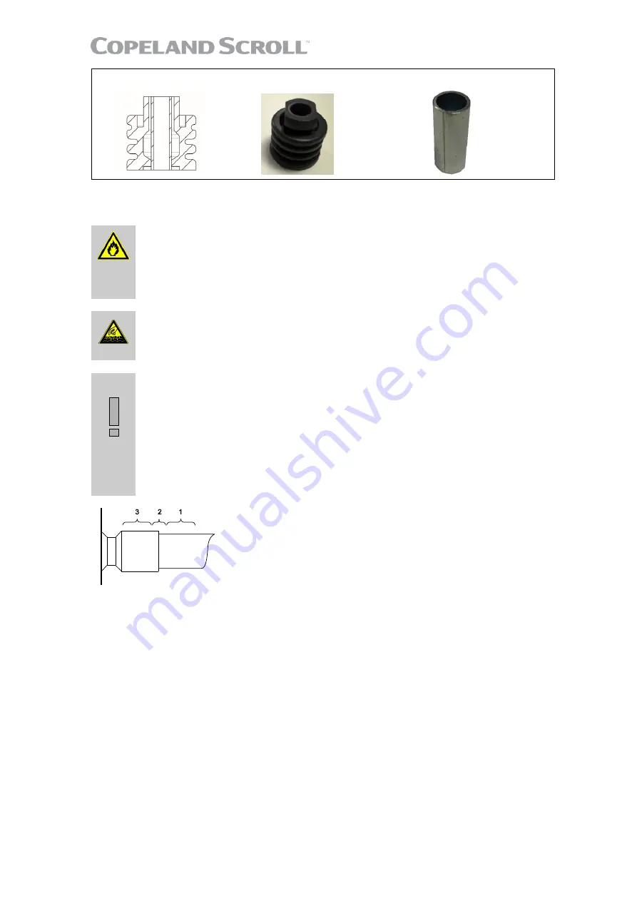 Emerson Copeland Scroll YBVH021 1U-3E9 Скачать руководство пользователя страница 17