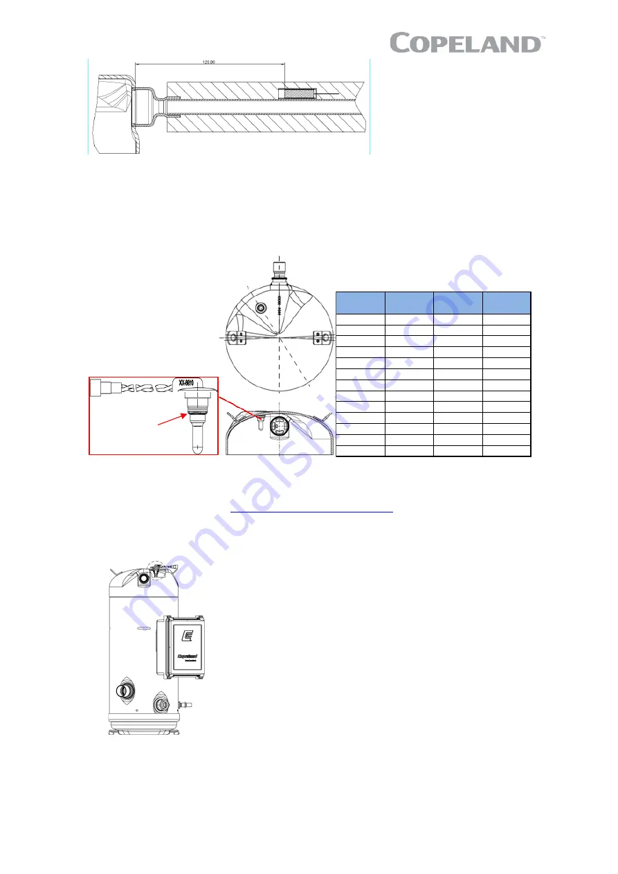 Emerson COPELAND ZH04K1P Application Manuallines Download Page 16