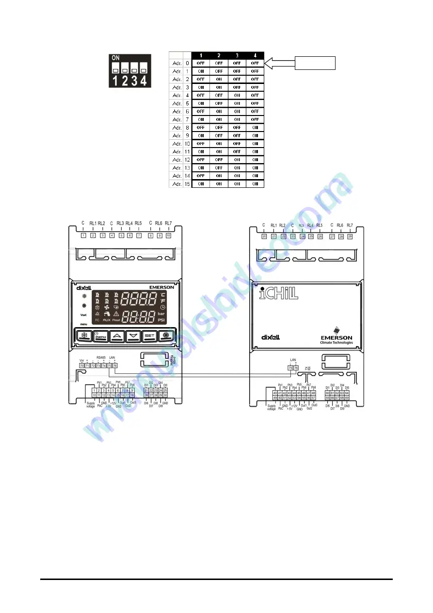 Emerson Dixell iChill IC200D EVO Series Скачать руководство пользователя страница 180