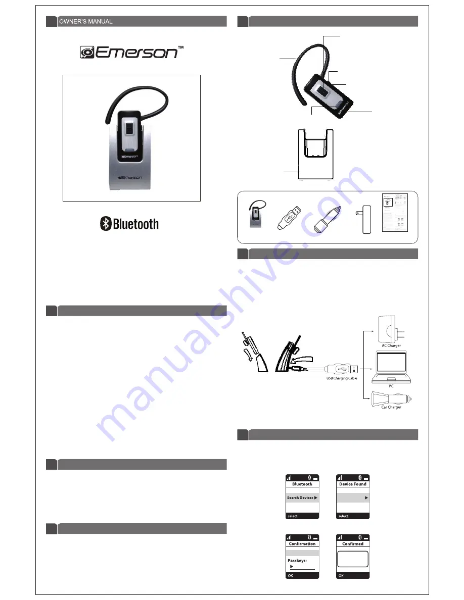 Emerson EM-250 Owner'S Manual Download Page 1