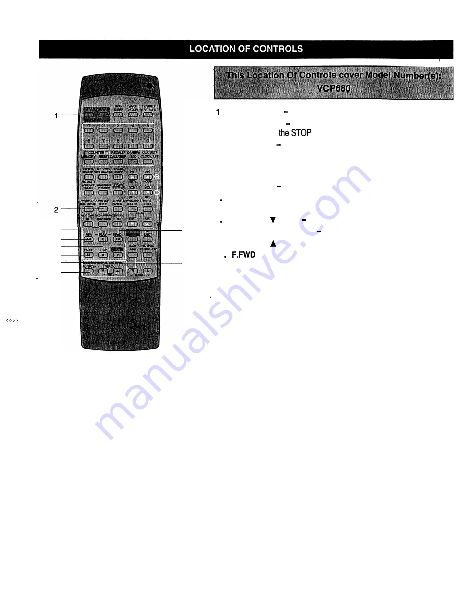 Emerson EUR95 Owner'S Manual Download Page 10