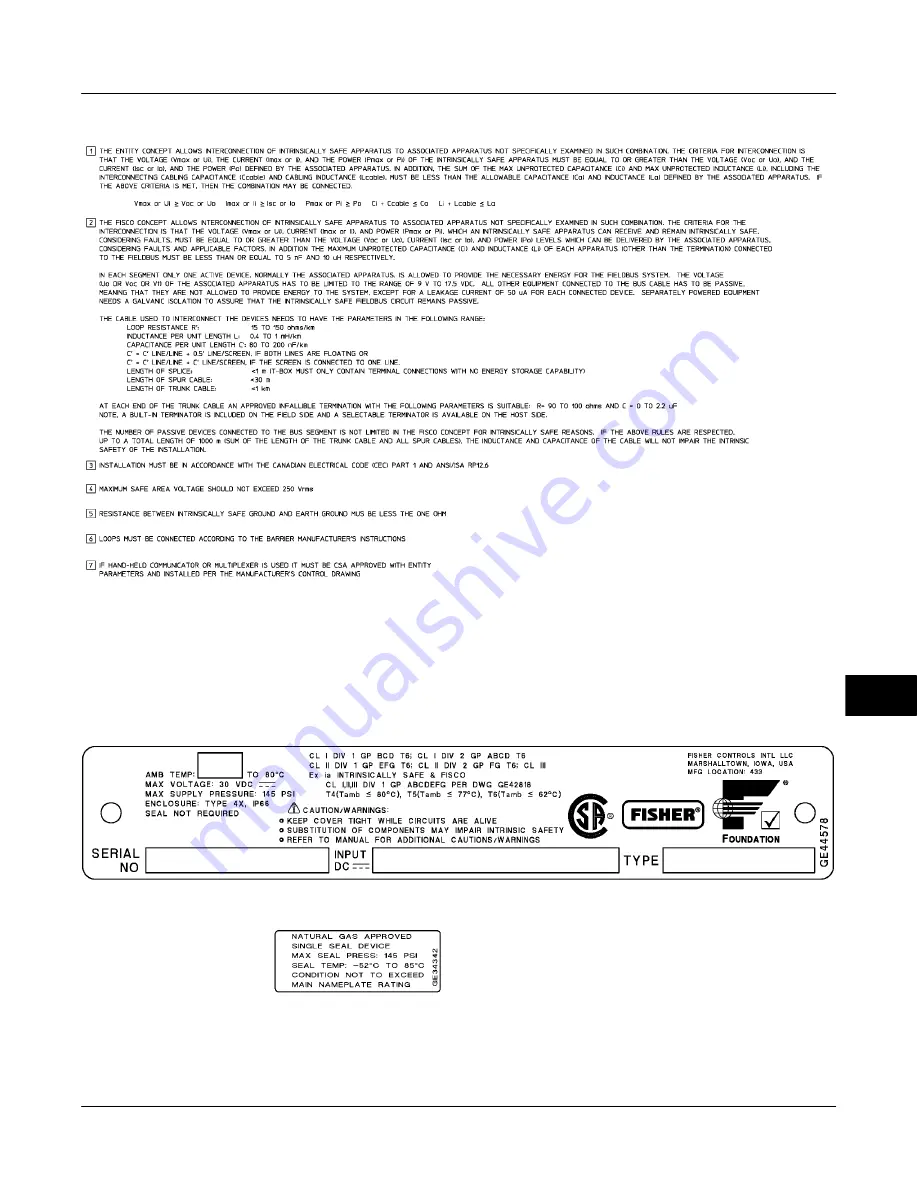 Emerson Fisher FIELDVUE DVC6000f Instruction Manual Download Page 309