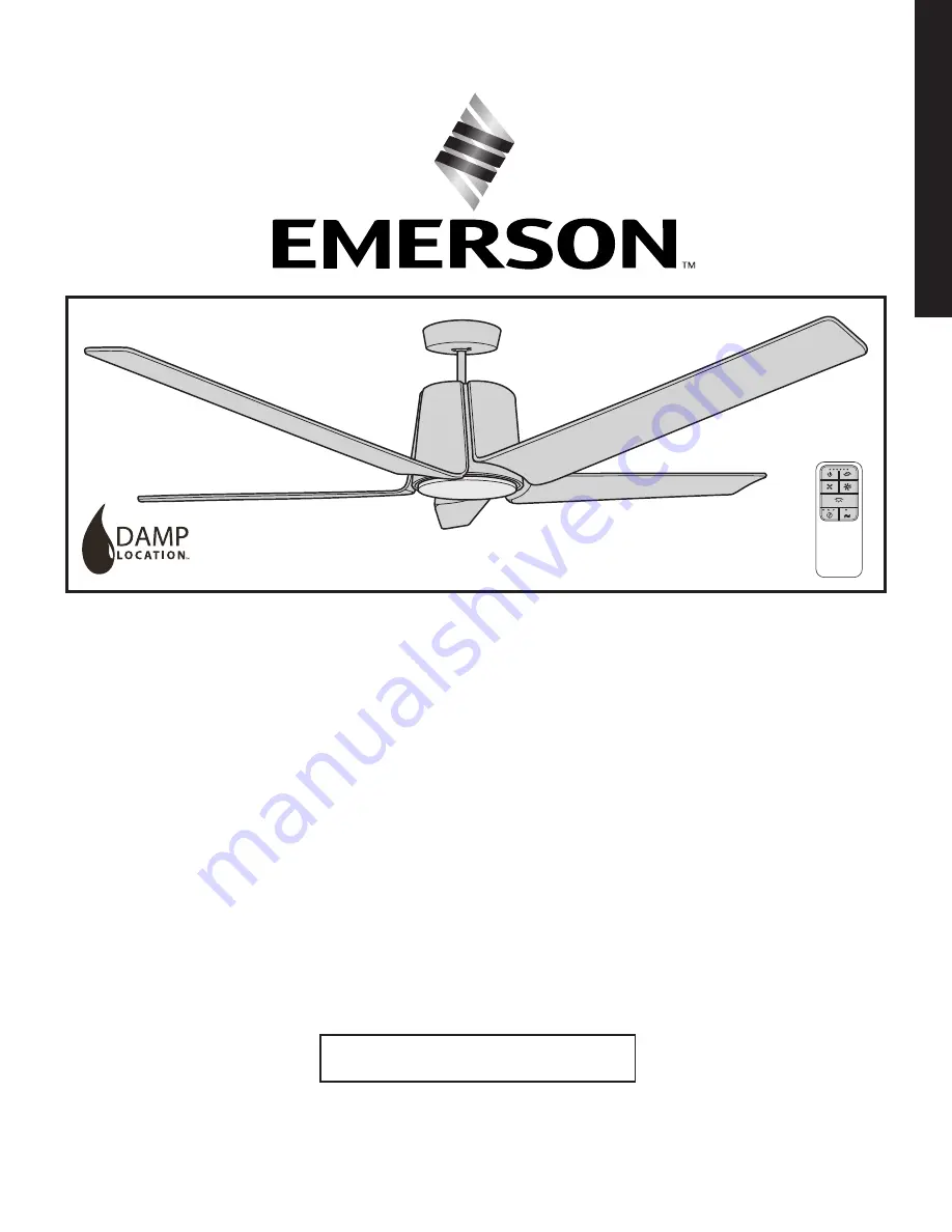 Emerson FLORET ECO CF840BQ00 Скачать руководство пользователя страница 65