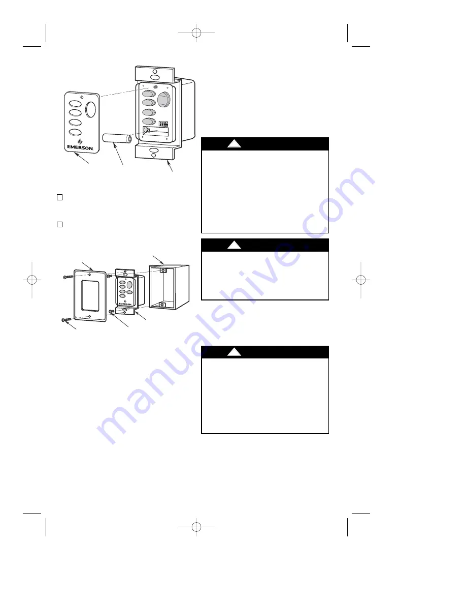 Emerson HIGHPOINTE CF205BS00 Скачать руководство пользователя страница 5