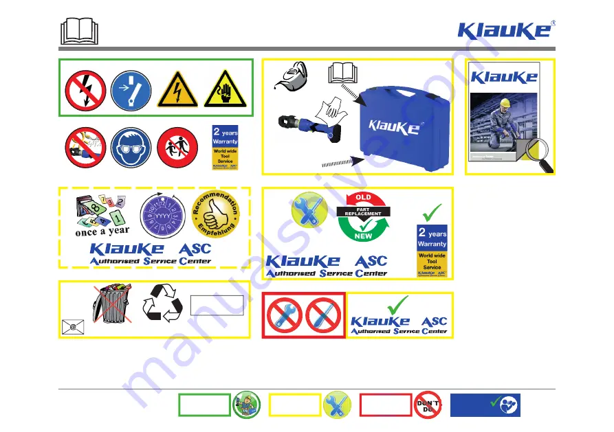 Emerson Klauke ESG 25CFM Manual Download Page 17