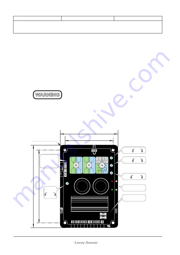 Emerson Leroy Somer R450 Скачать руководство пользователя страница 4