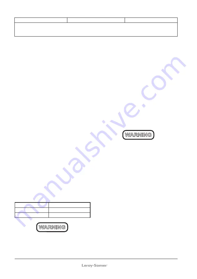 Emerson Leroy Somer R450 Installation And Maintenance Manual Download Page 8