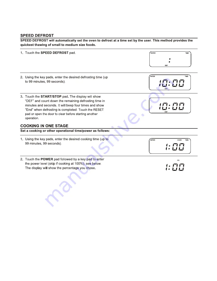 Emerson MW8774SL Owner'S Manual Download Page 10