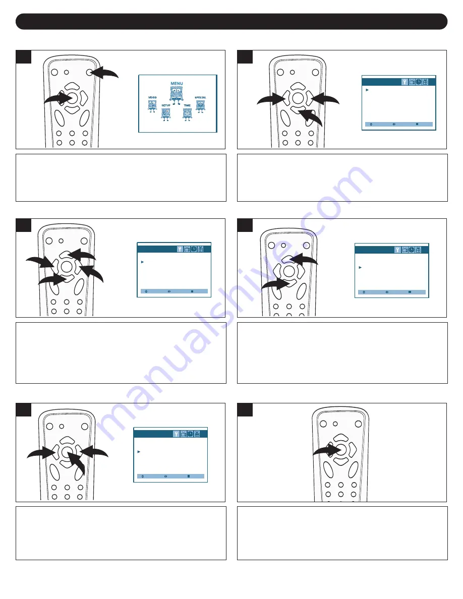 Emerson Nickelodeon SpongeBob SquarePants SB315 Owner'S Manual Download Page 16