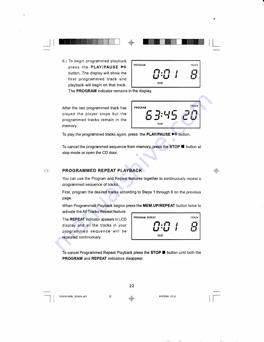 Emerson PD6559BL Owner'S Manual Download Page 23