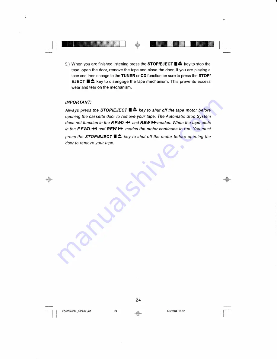 Emerson PD6559BL Owner'S Manual Download Page 25