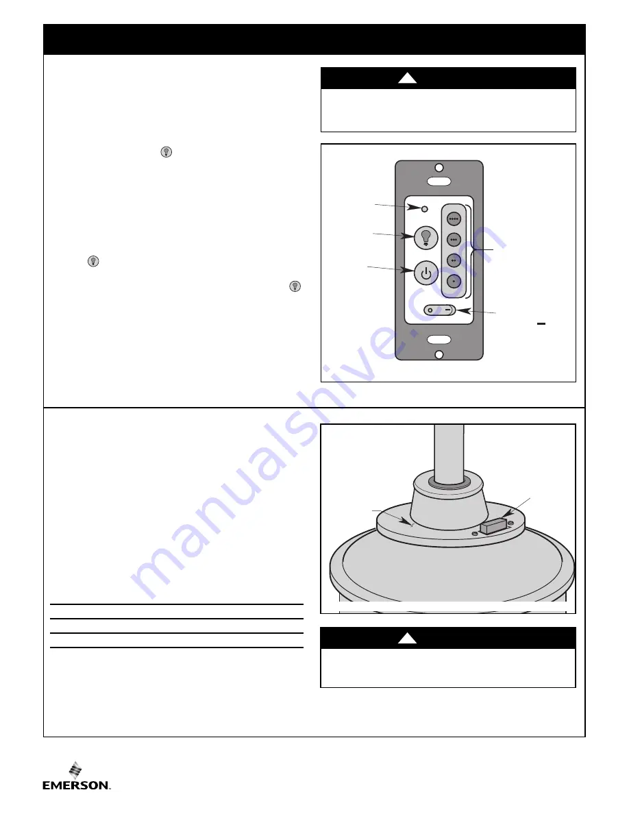 Emerson ROCKPOINTE CF630ORB00 Owner'S Manual Download Page 24