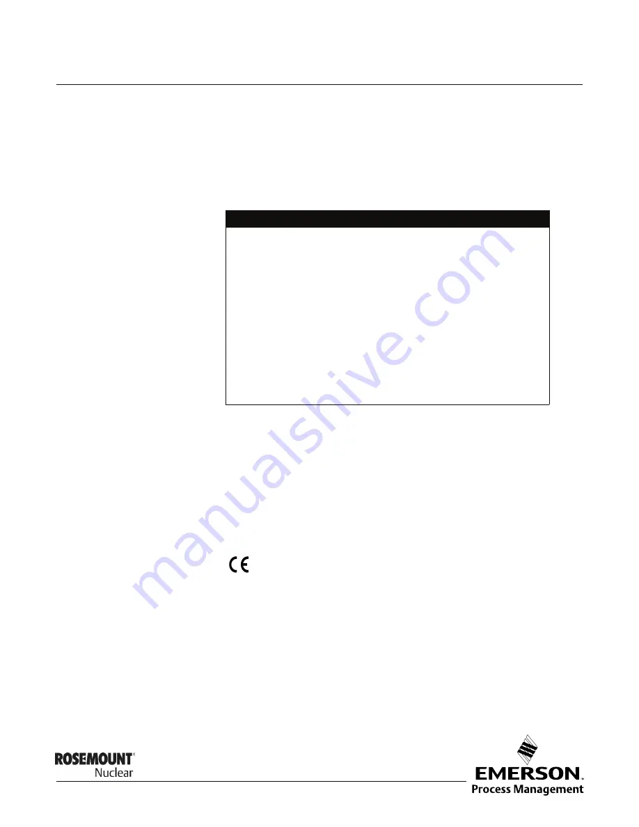 Emerson Rosemount 1153 Series B Reference Manual Download Page 3