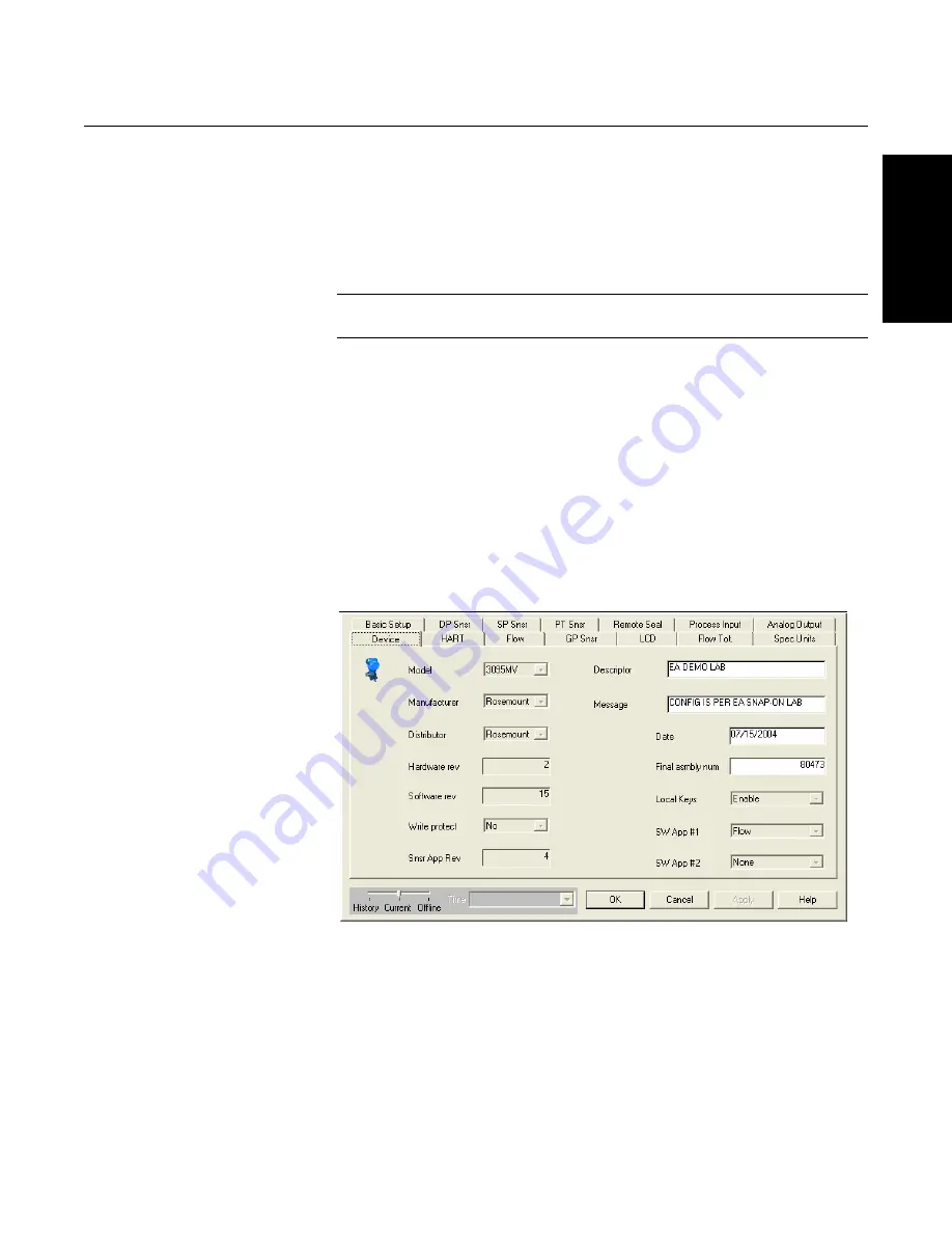 Emerson Rosemount 3095 Reference Manual Download Page 55