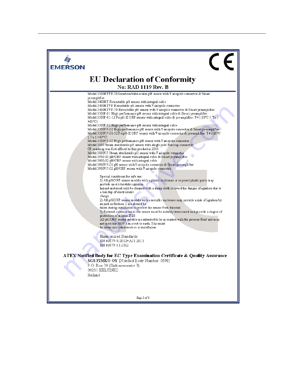 Emerson Rosemount 385+ -02 Reference Manual Download Page 39