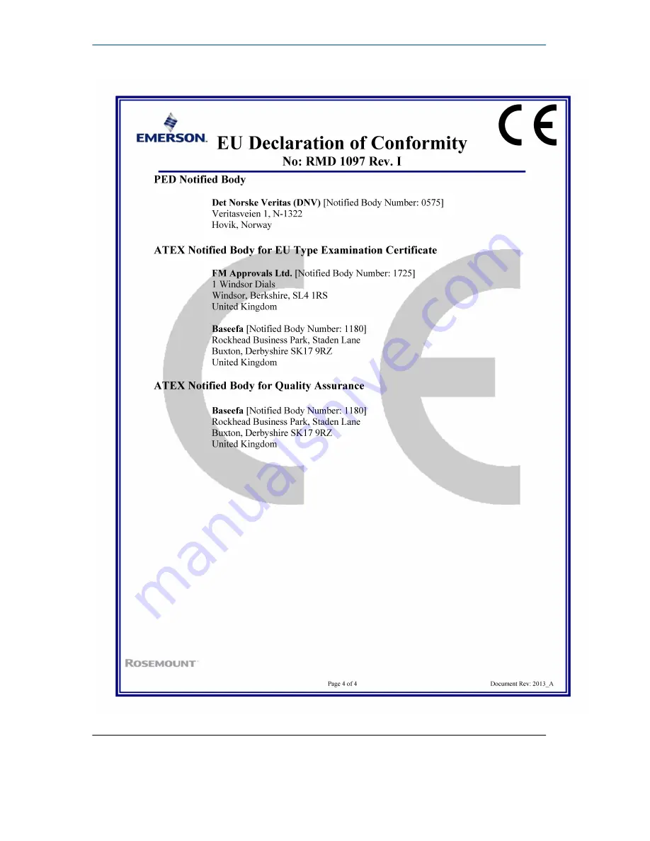 Emerson Rosemount 4088B MultiVariable Скачать руководство пользователя страница 39