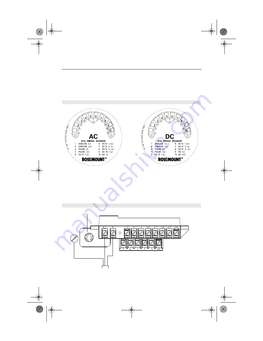 Emerson Rosemount 8700 Series Quick Installation Manual Download Page 24