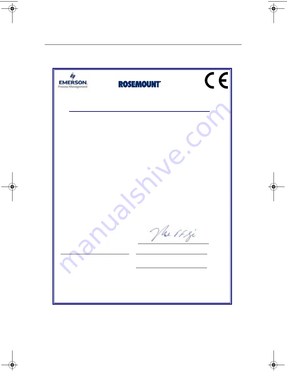 Emerson Rosemount 8732E Quick Installation Manual Download Page 36