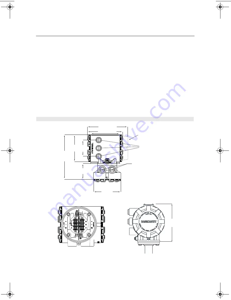 Emerson Rosemount 8750WA Quick Installation Manual Download Page 3