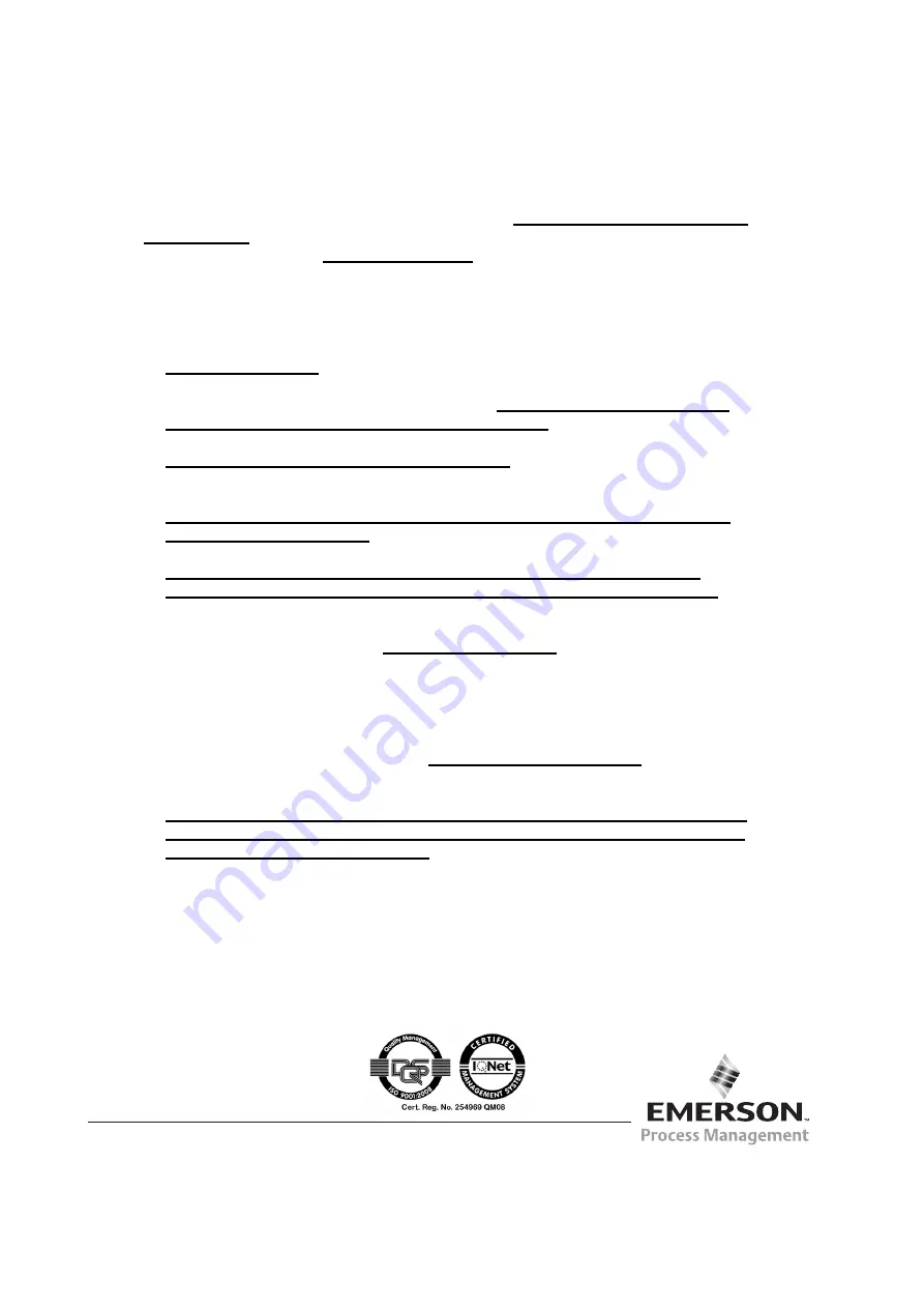 Emerson Rosemount Analytical X-STREAM Enhanced Series Short Form Manual Download Page 2