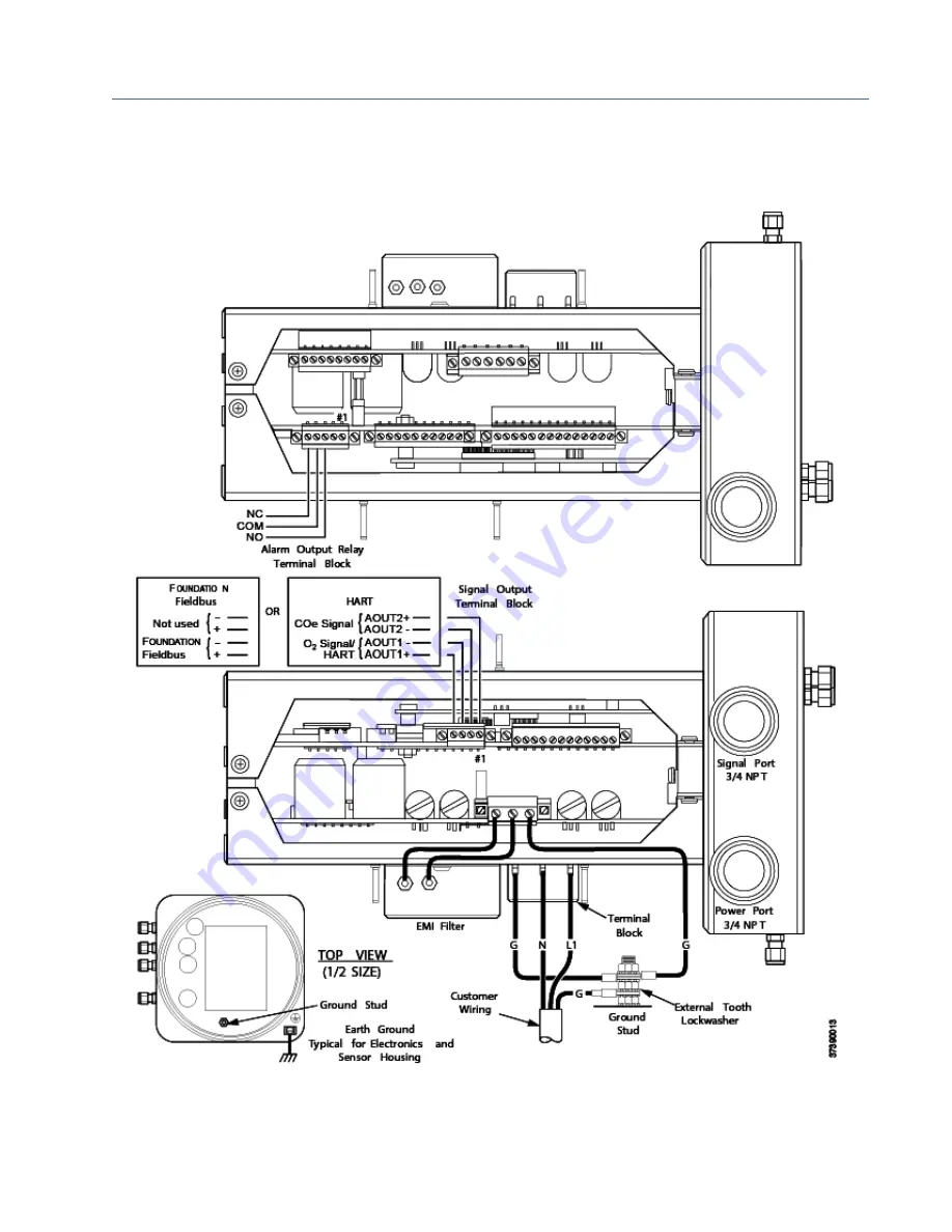 Emerson Rosemount OCX 8800 Instruction Manual Download Page 214