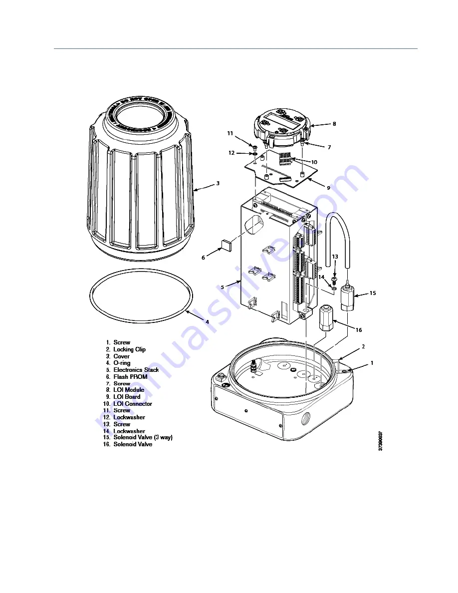 Emerson Rosemount OCX 8800 Instruction Manual Download Page 243