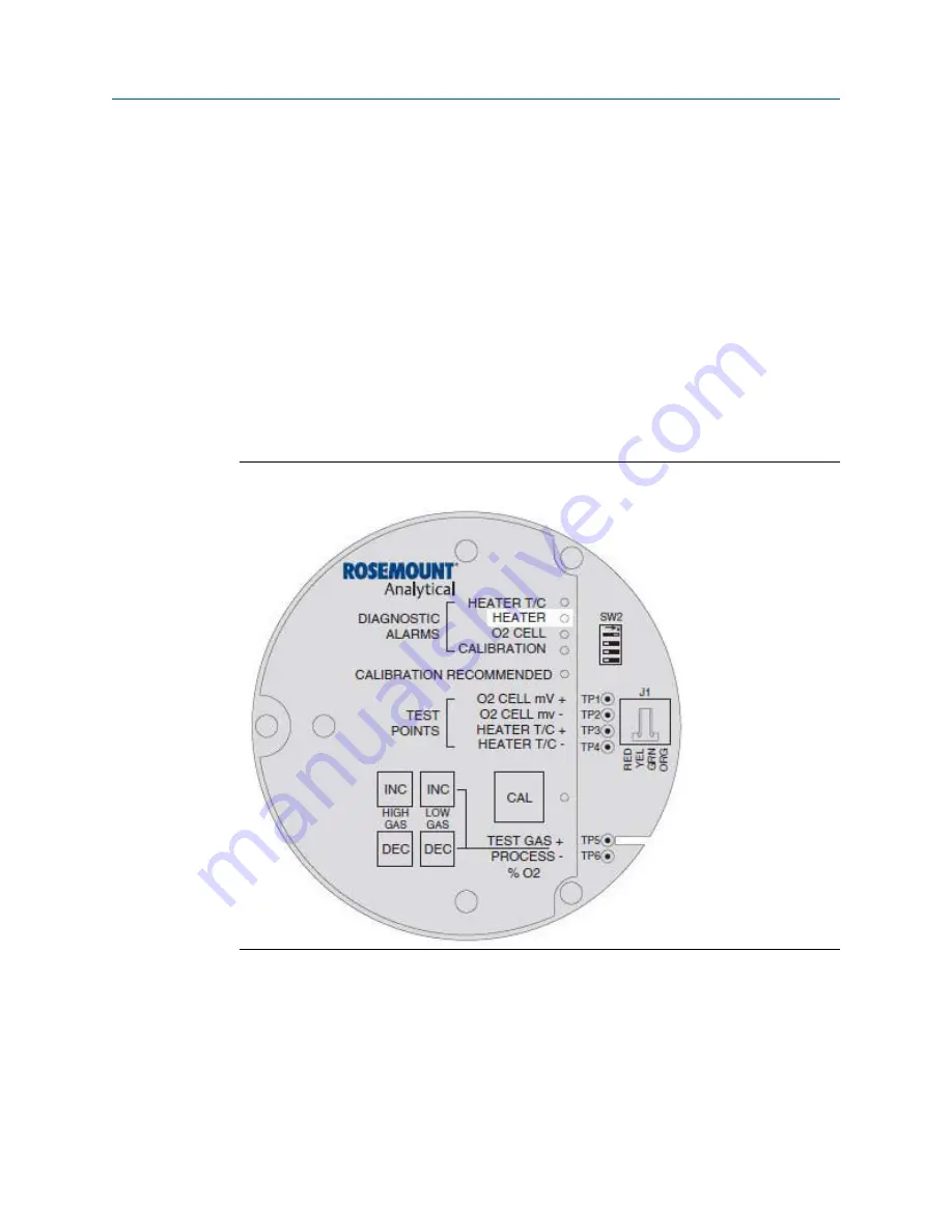 Emerson Rosemount Oxymitter 4000 Reference Manual Download Page 134