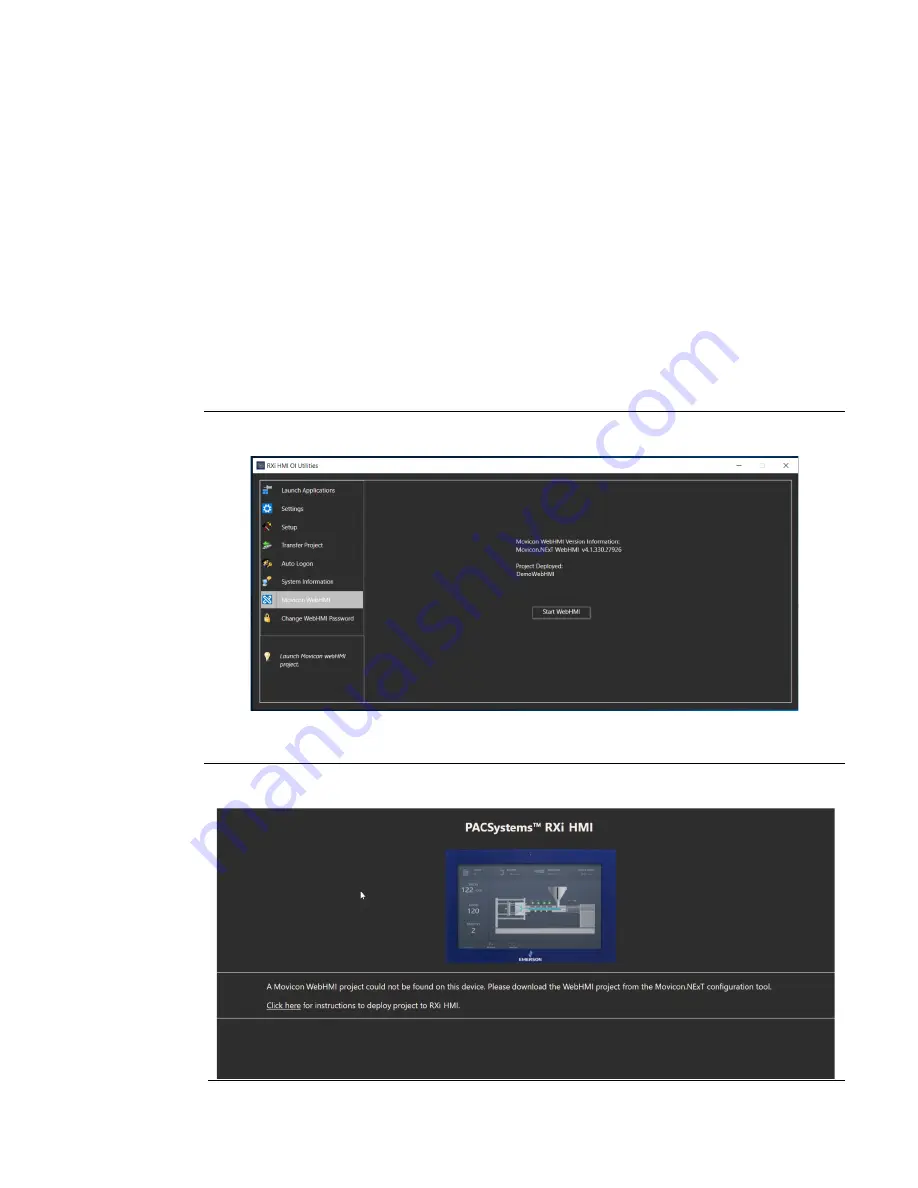 Emerson RXi HMI Скачать руководство пользователя страница 63