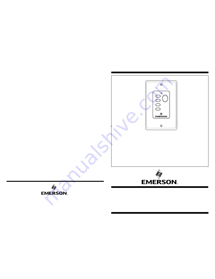 Emerson SW102 Скачать руководство пользователя страница 1