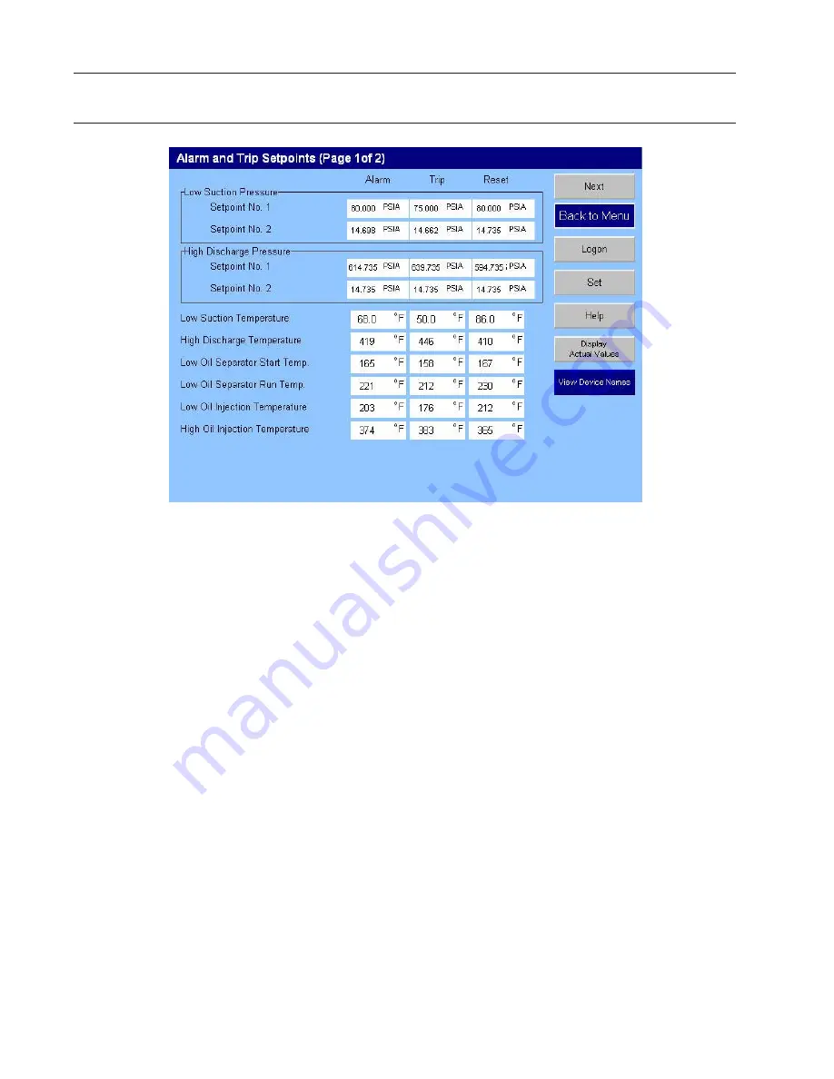 Emerson VSG & VSSG Software Manual Download Page 24