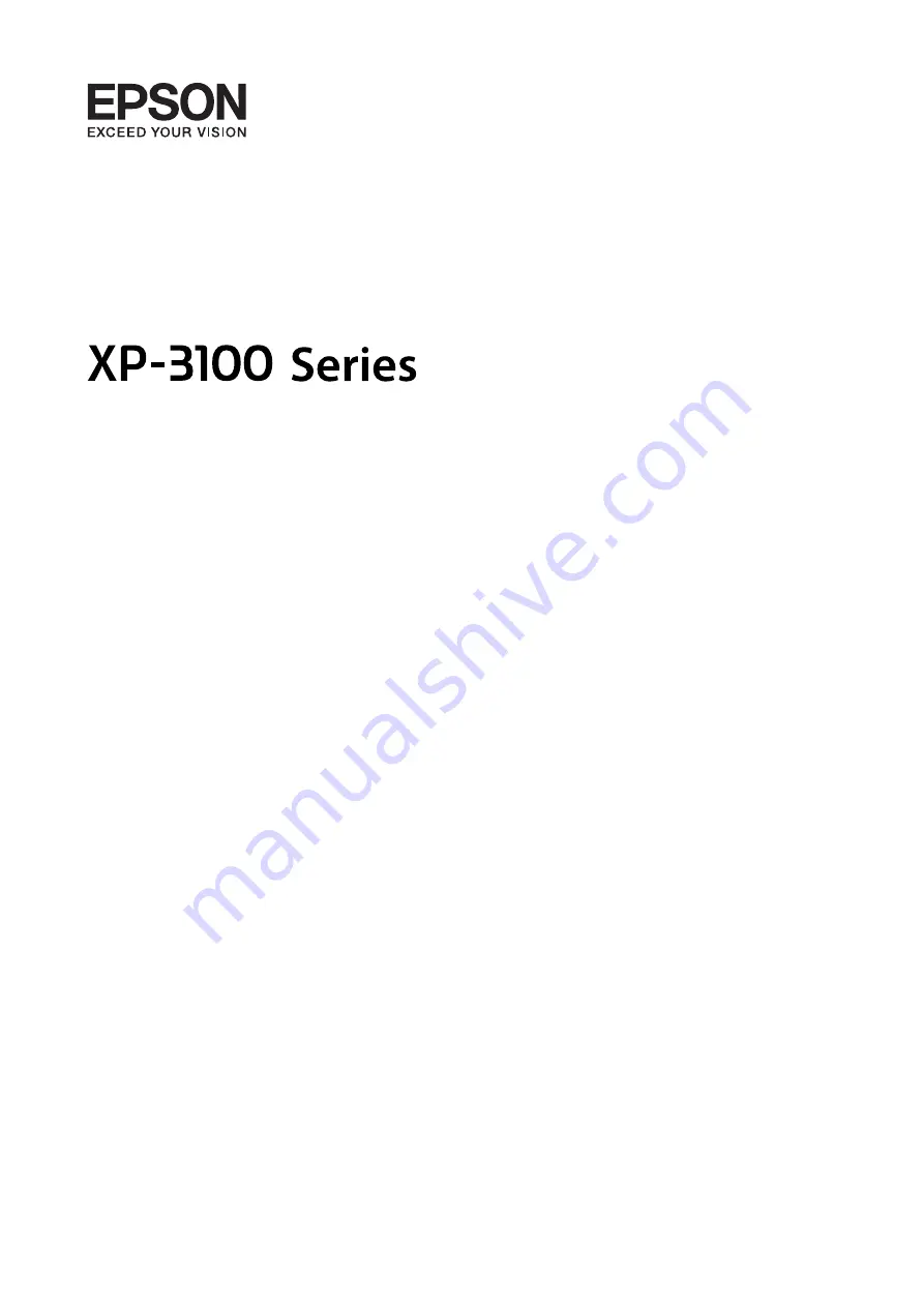 Emerson XP-3100 Series User Manual Download Page 1