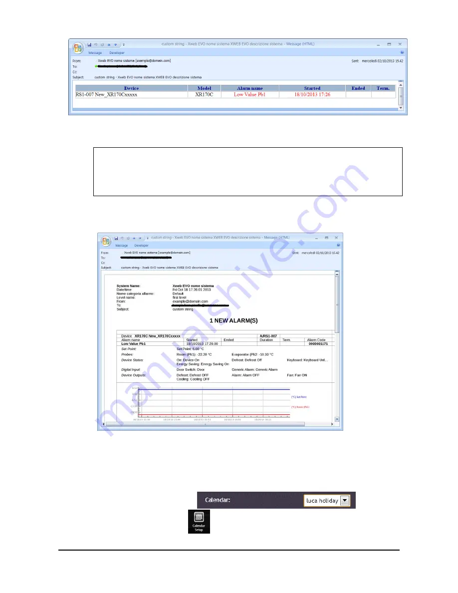 Emerson XWEB3000 EVO Operating Manual Download Page 30