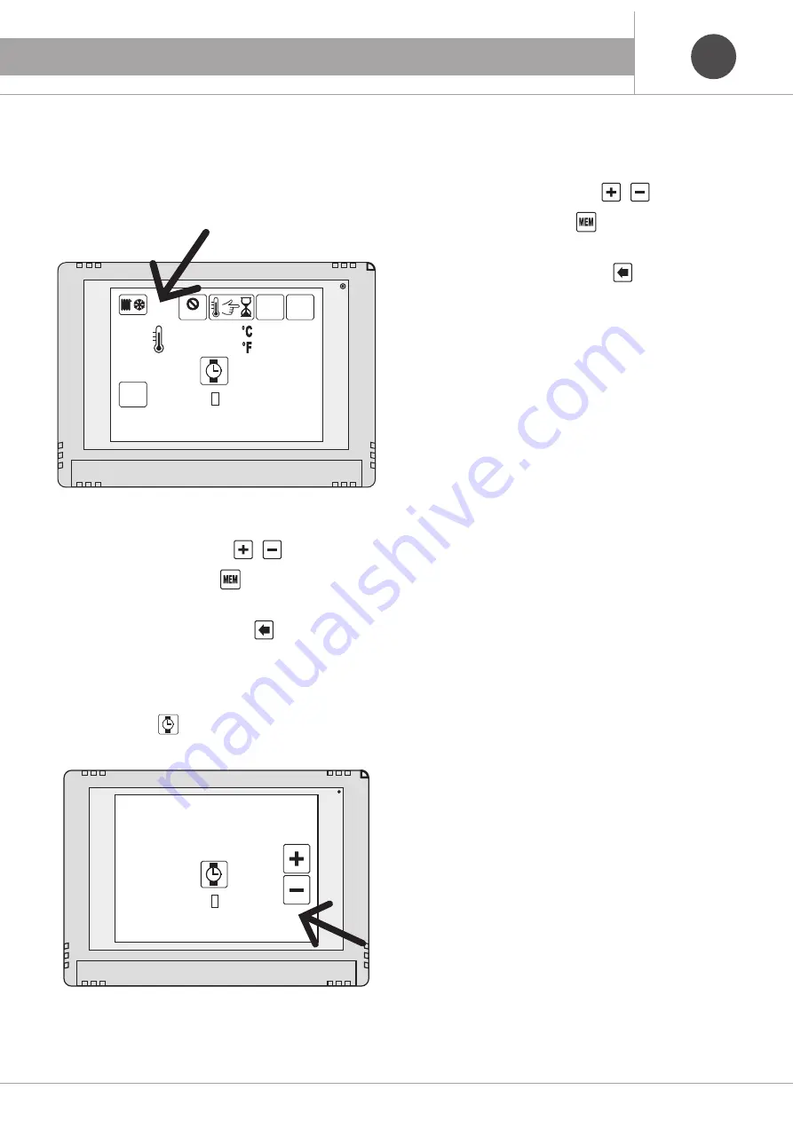 emmeti CHRONOTHERMOSTAT User Manual Installer/Operator System Download Page 9