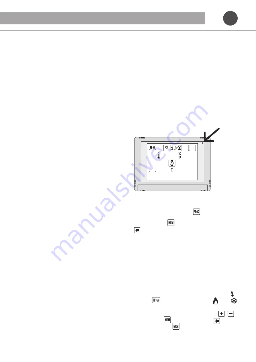 emmeti CHRONOTHERMOSTAT User Manual Installer/Operator System Download Page 11