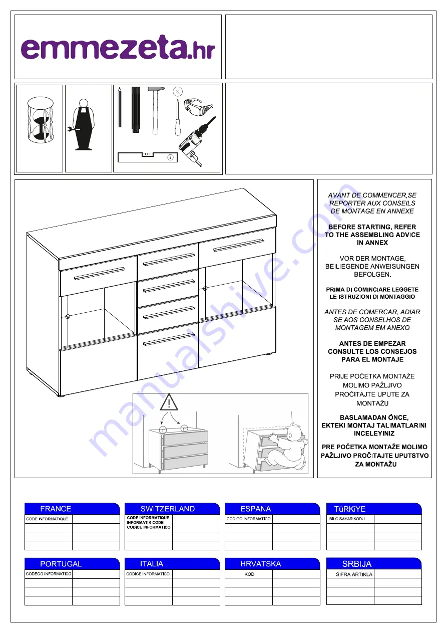 Emmezeta 102017 Assembling Instructions Download Page 1