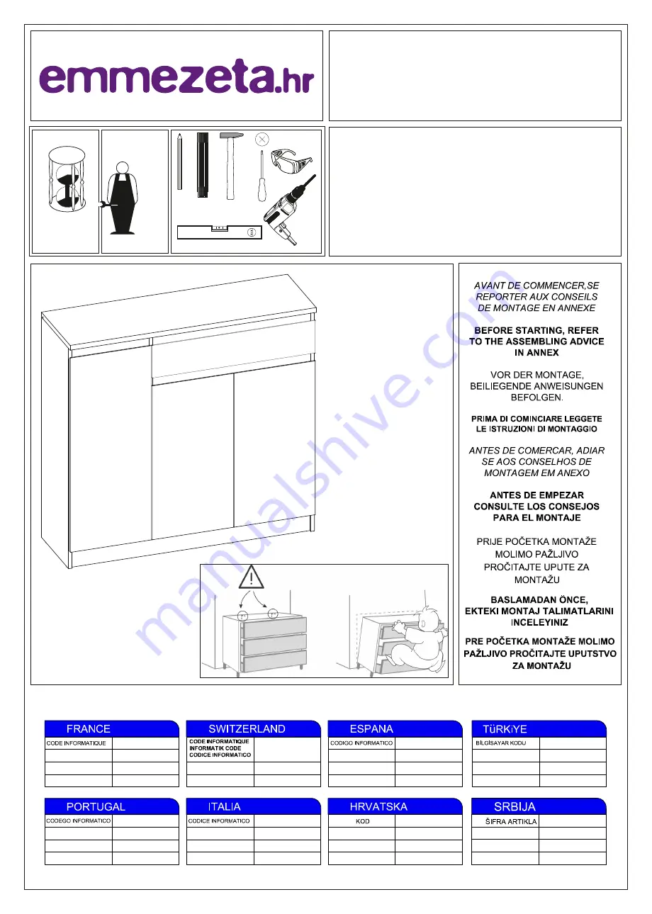 Emmezeta ARMADIO A2 Assembling Instructions Download Page 1