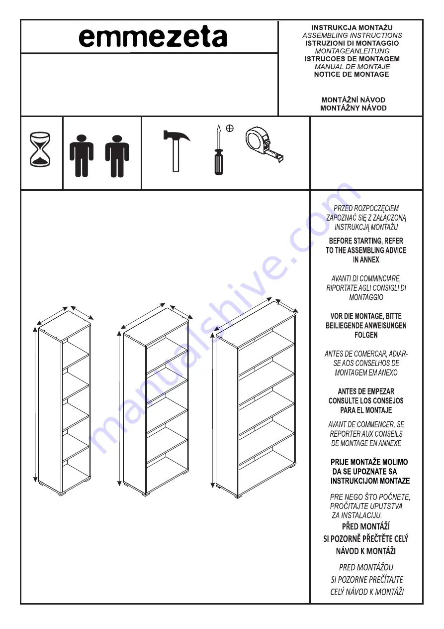 Emmezeta EMIL 40 Assembling Instructions Download Page 1