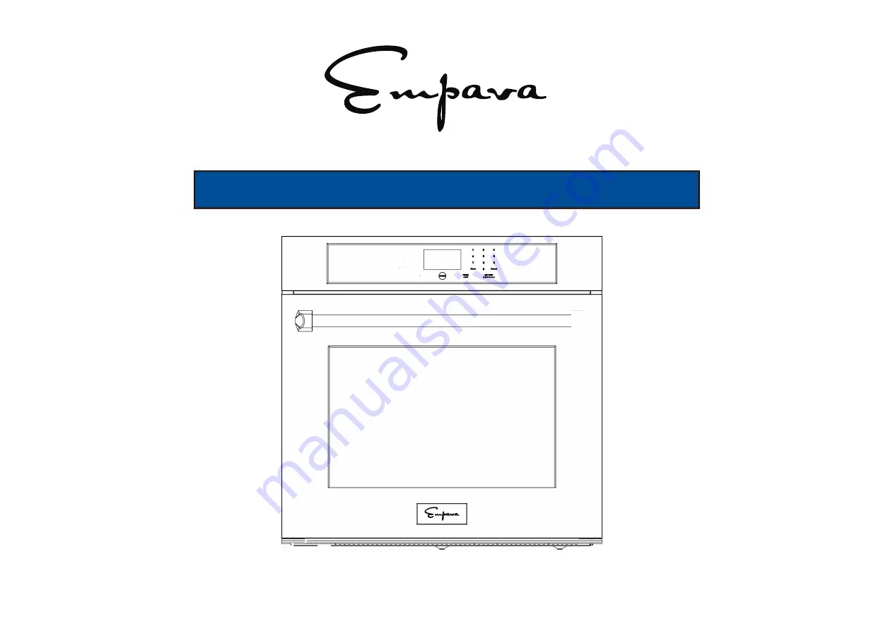 Empava EMPV-30WO03 Manual Download Page 1