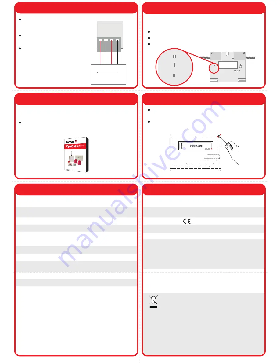 EMS FireCell FCX-500-444 Installation Manual Download Page 2