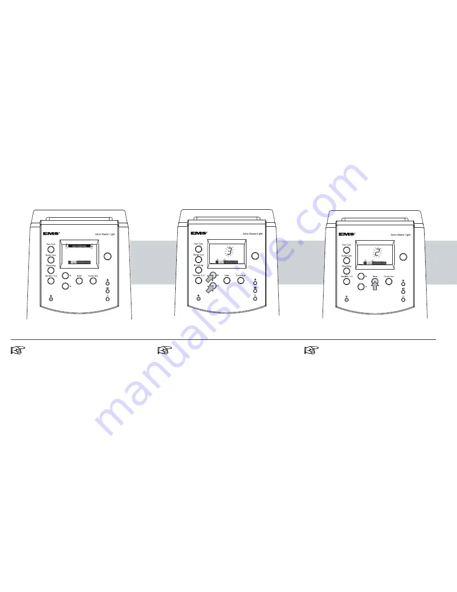 EMS Swiss Master Light Скачать руководство пользователя страница 38