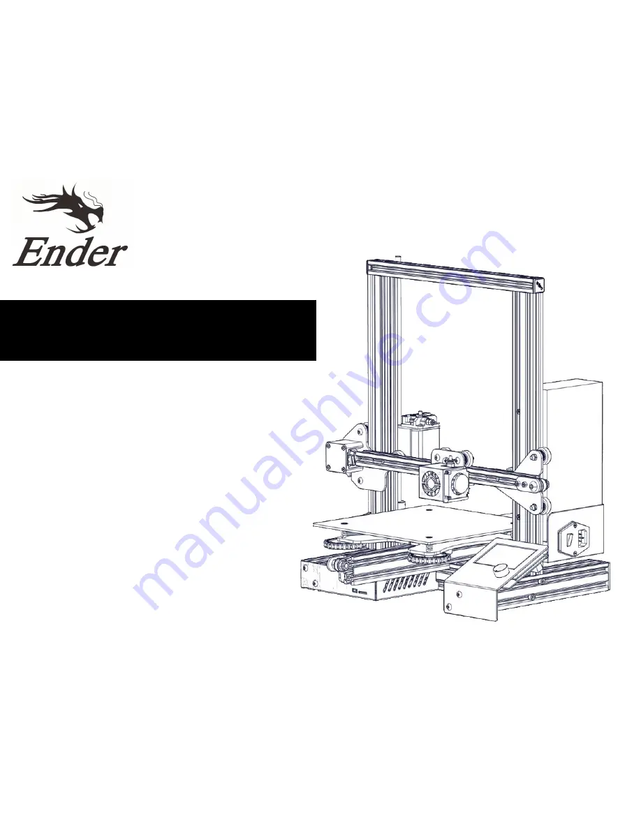 Ender Ender-3 Instructions For Assembly Download Page 1