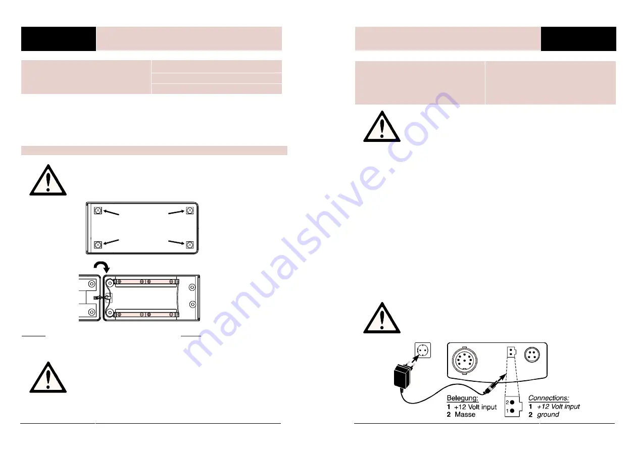 Endress+Hauser COM 381 Operating Instructions Manual Download Page 10