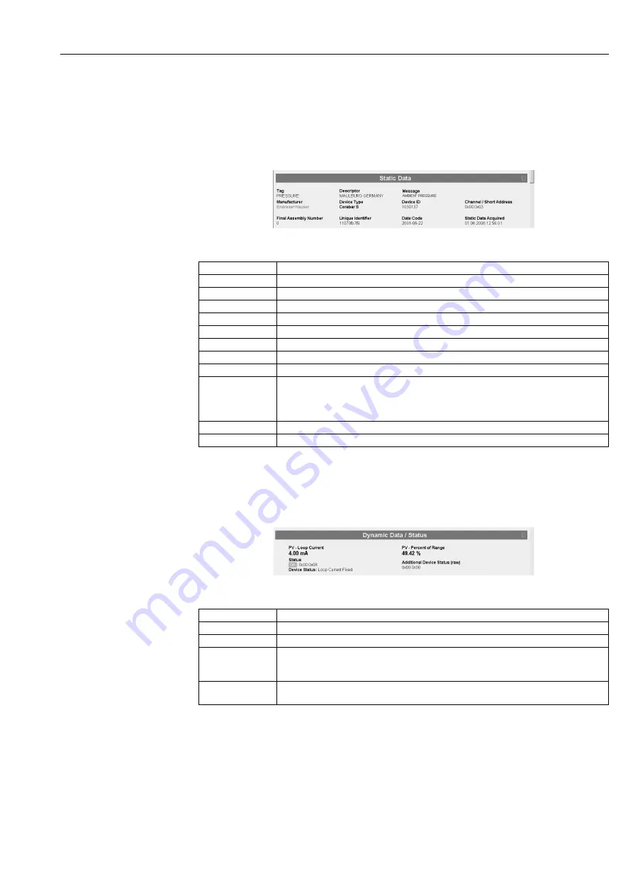 Endress+Hauser Fieldgate FXA520 Operating Instructions Manual Download Page 77