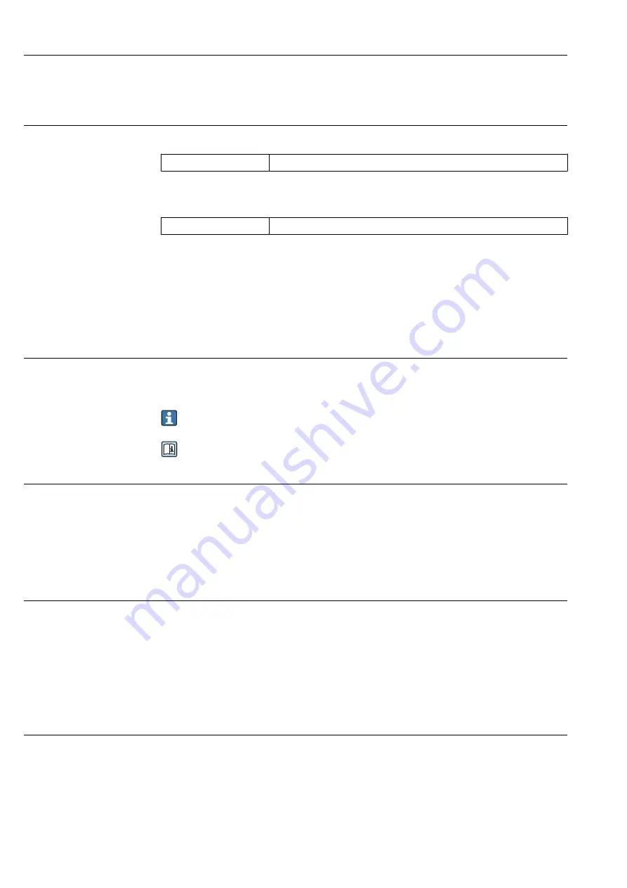 Endress+Hauser Hart Proline Promag P 500 Operating Instructions Manual Download Page 186