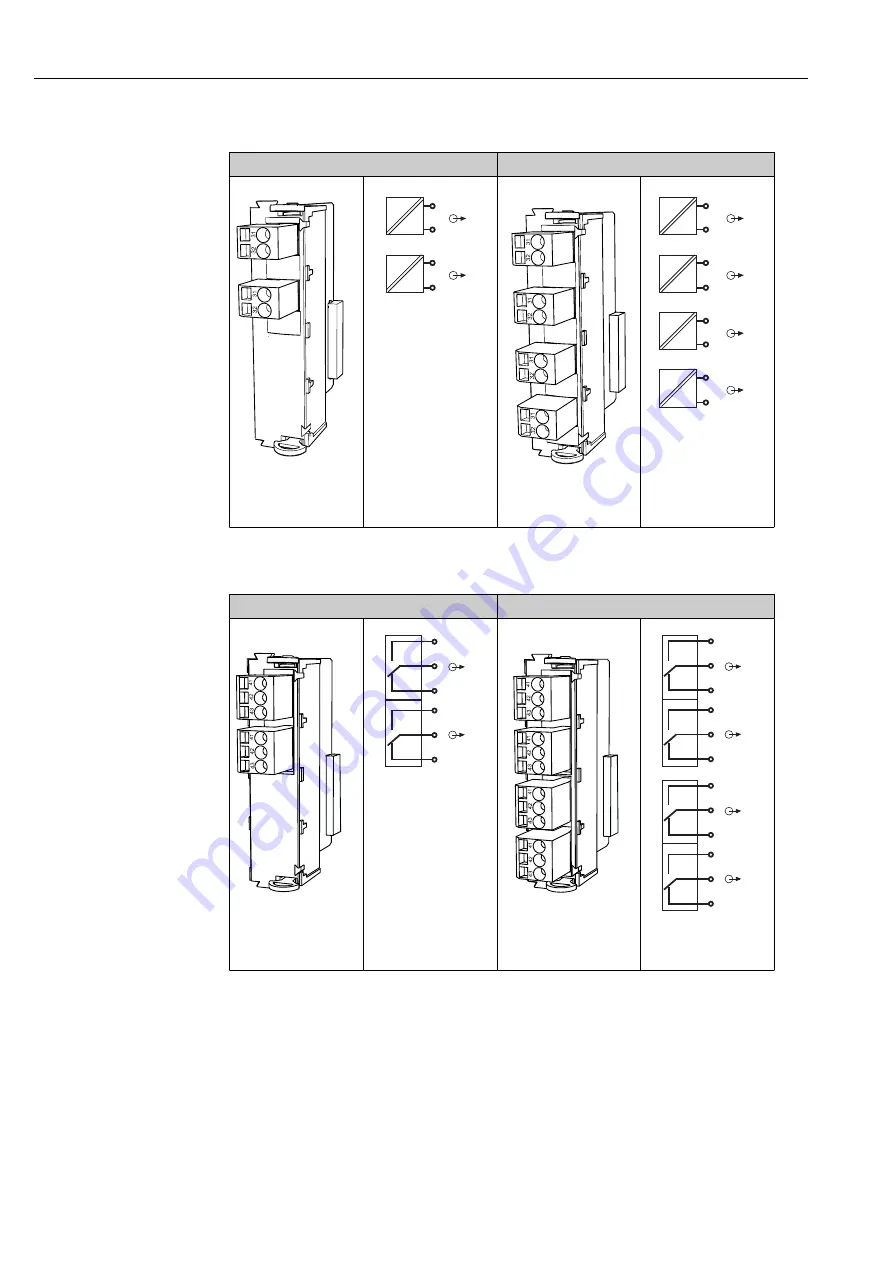 Endress+Hauser Liquiline CM44P Operating Instructions Manual Download Page 42